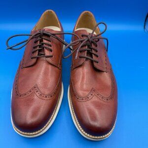 Cole Haan ØriginalGrand Brown Wingtip Oxford Shoes Size 11.5 Pre-Owned